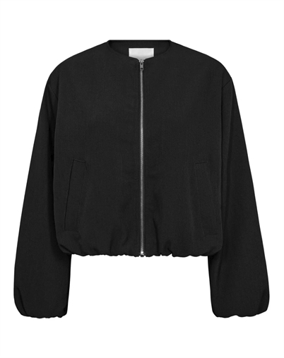 Co'Couture - Luna CC Ballon Zip Jakke - Black